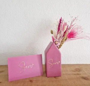 Droogbloemenhuisje geboorte