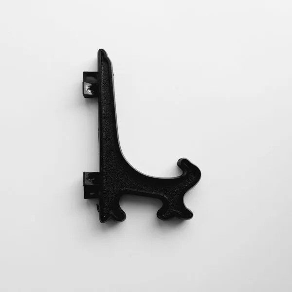 Bordenstandaard zwart 10 cm