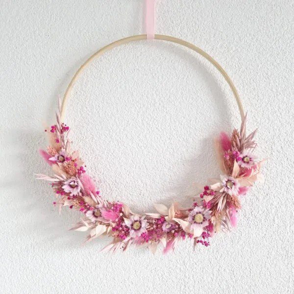 Diy-Pakket droogbloemenkrans