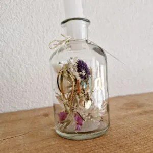droogbloemenfles-oma-witte-kaars