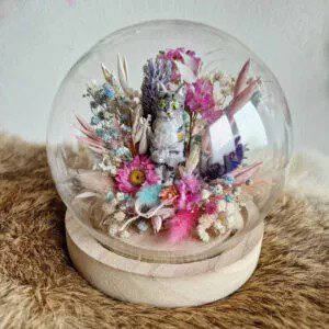 Glas-dome-met-LED-3D-kat