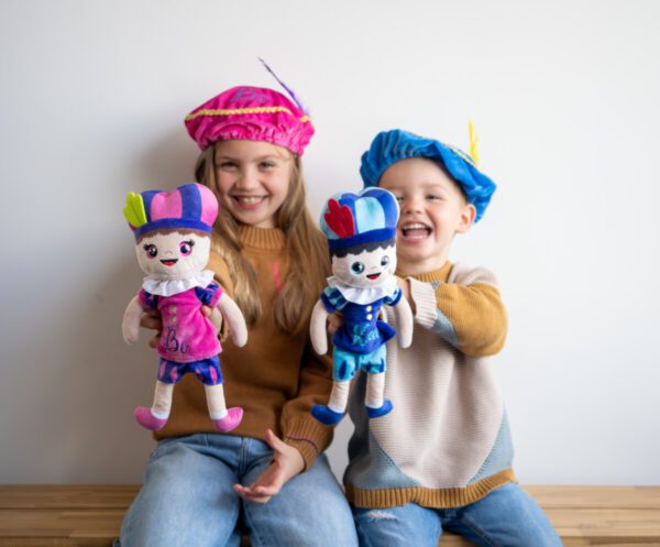 Knuffel pietje met naam