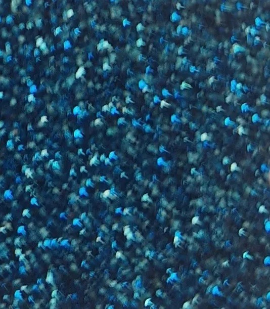 Blauw glitter 18